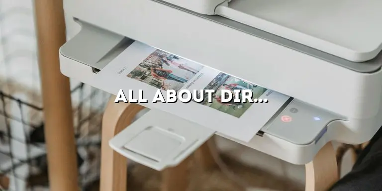 All About Direct to Film Transfer Printers: The Ultimate Guide