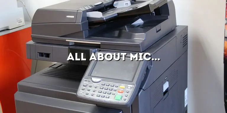 All About MICR Printers: Enhancing Security and Efficiency in Printing Process