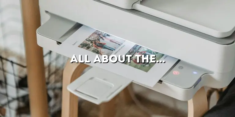 All About the Epson 13×19 Printer: A Comprehensive Guide for Printing Enthusiasts