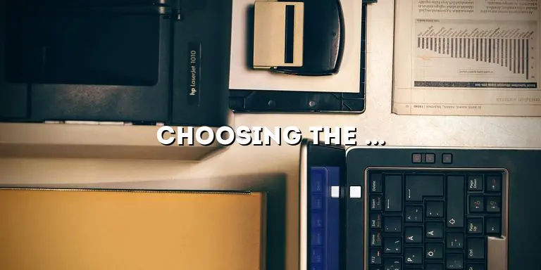 Choosing the Perfect Color Printer: A Comprehensive Guide to Brother Printers