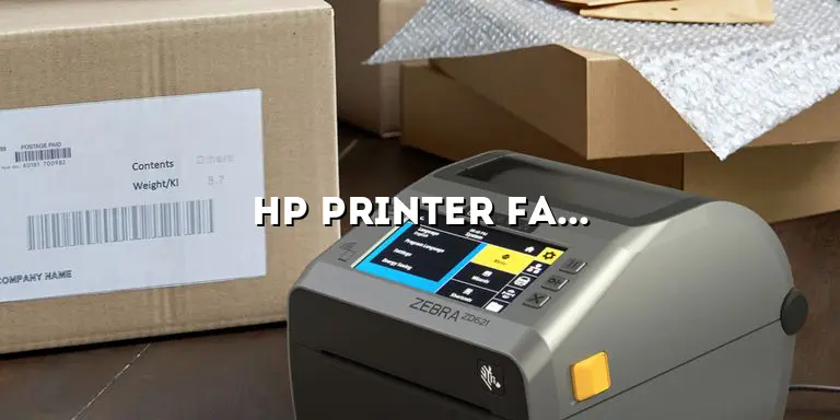 HP Printer Factory Reset: A Comprehensive Guide to Restoring Your Printer’s Settings