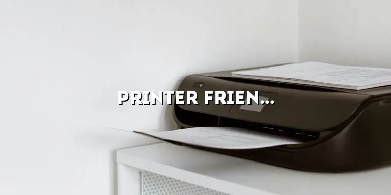 Printer Friendly PDF: The Ultimate Guide to Creating Documents that Print Perfectly