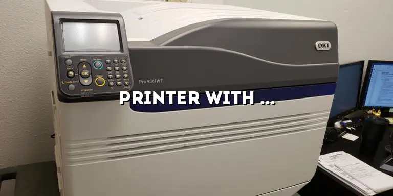 Printer with Fax Machine: The Ultimate Guide to Efficient Communication