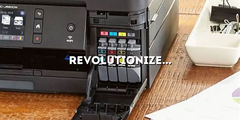 Revolutionize Your Printing Experience with Canon Ink Tank Printer