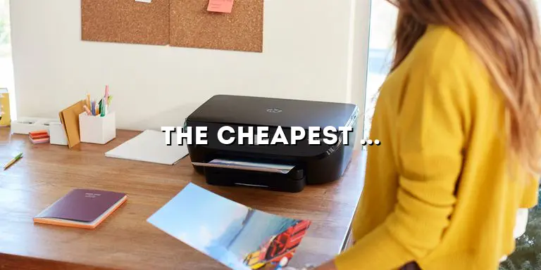 The Cheapest Label Printer: A Comprehensive Guide to Finding the Best Deal