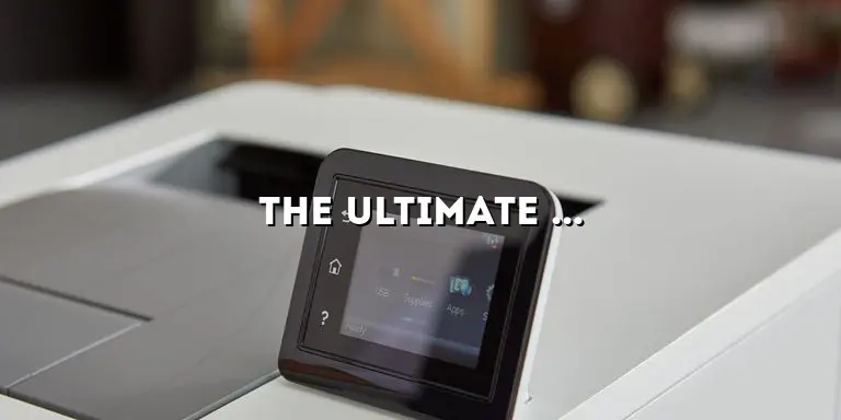 The Ultimate Guide to Polono Label Printer: Everything You Need to Know